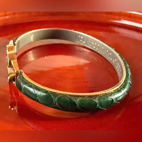 Vintage GUCCI leather cuff - Picture 3 of 8